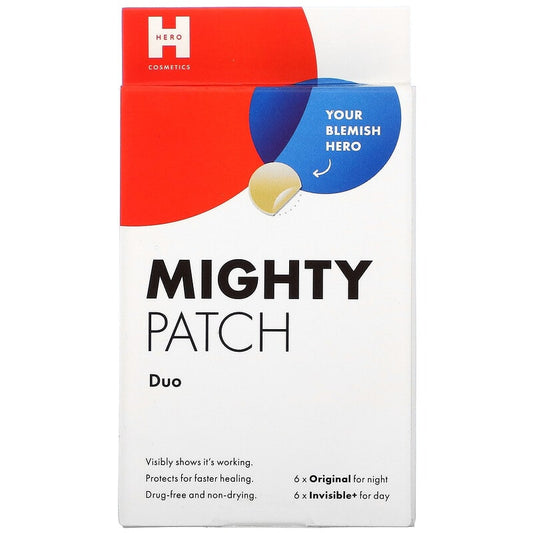Mighty Patch Duo (6 Original + 6 Invisible Patches)